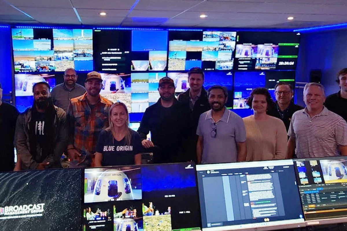 Blue Origin NS-32 team photo