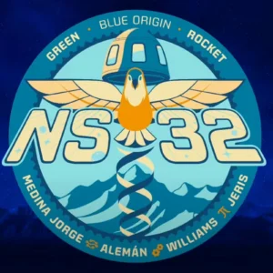 Blue Origin NS 32 logo