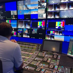 Blue Origin NS 32 control room operator