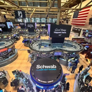 Schwab Network NYSE top view