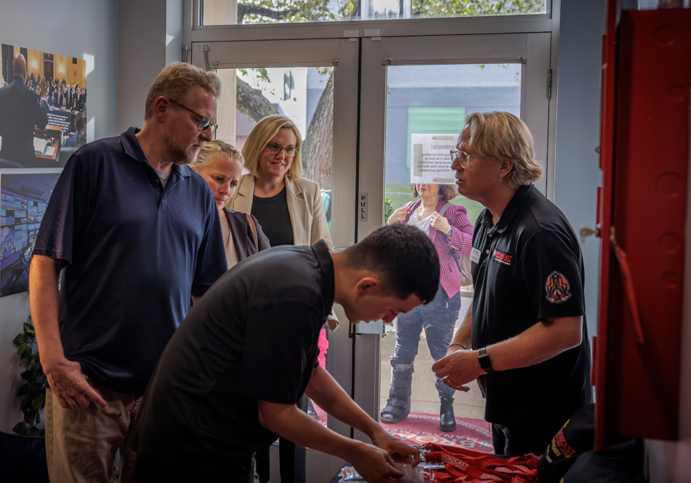 open house guided tour