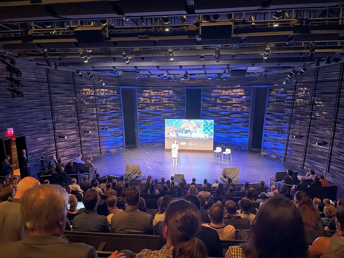 World Resources Institute AI, Meet Nature stage from audience