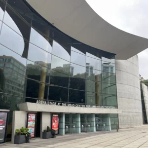 WRI AI Meet Nature arena stage building