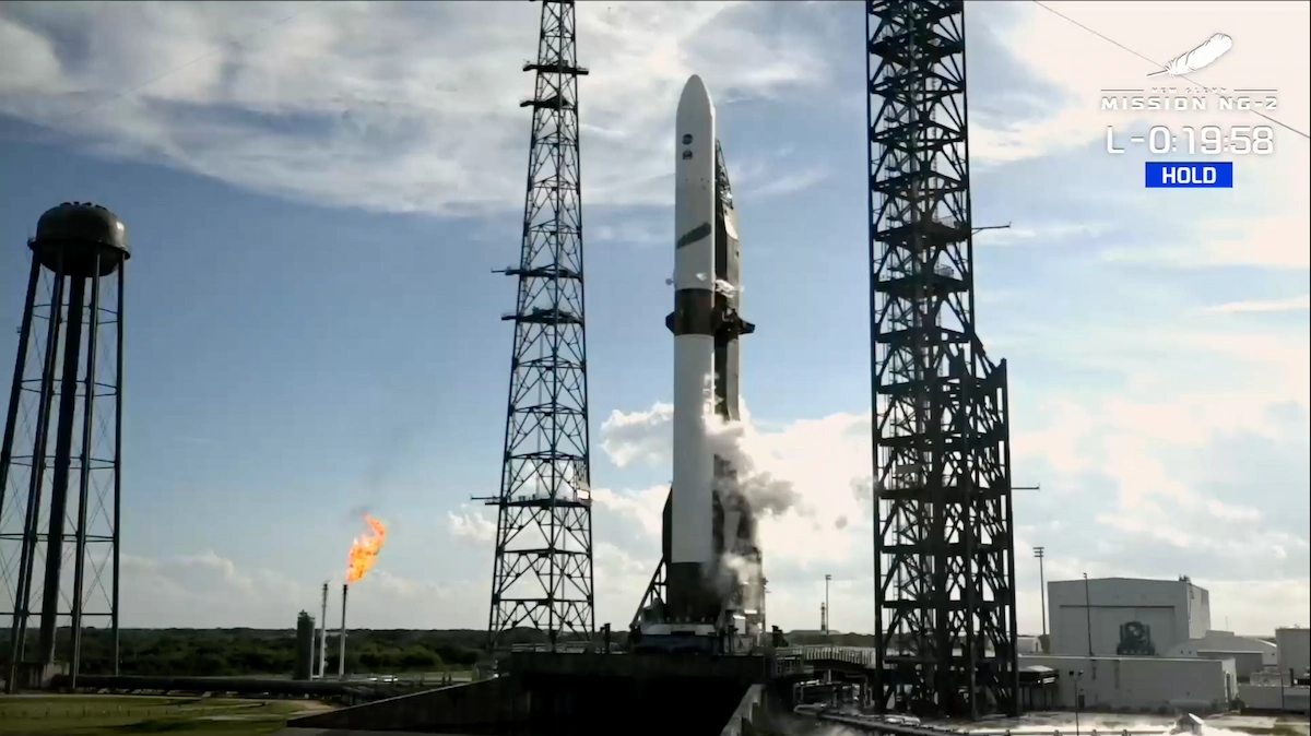 Blue Origin NG-2 launch recording