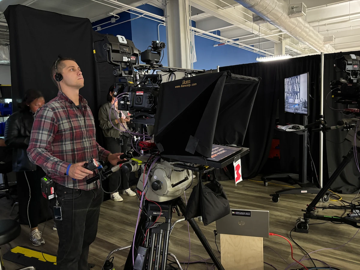 Blue Origin NG-2 camera operator