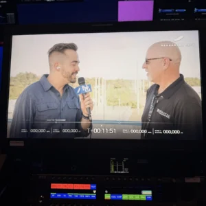 Blue Origin NG 2 control room monitor