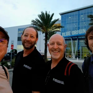 Blue Origin NG 2 crew selfie