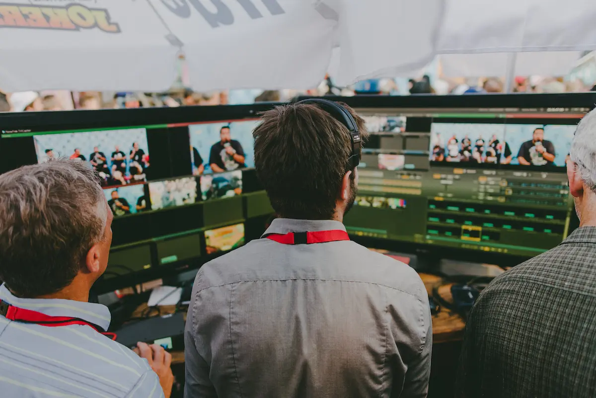BMG Comic Con Broadcast Setup
