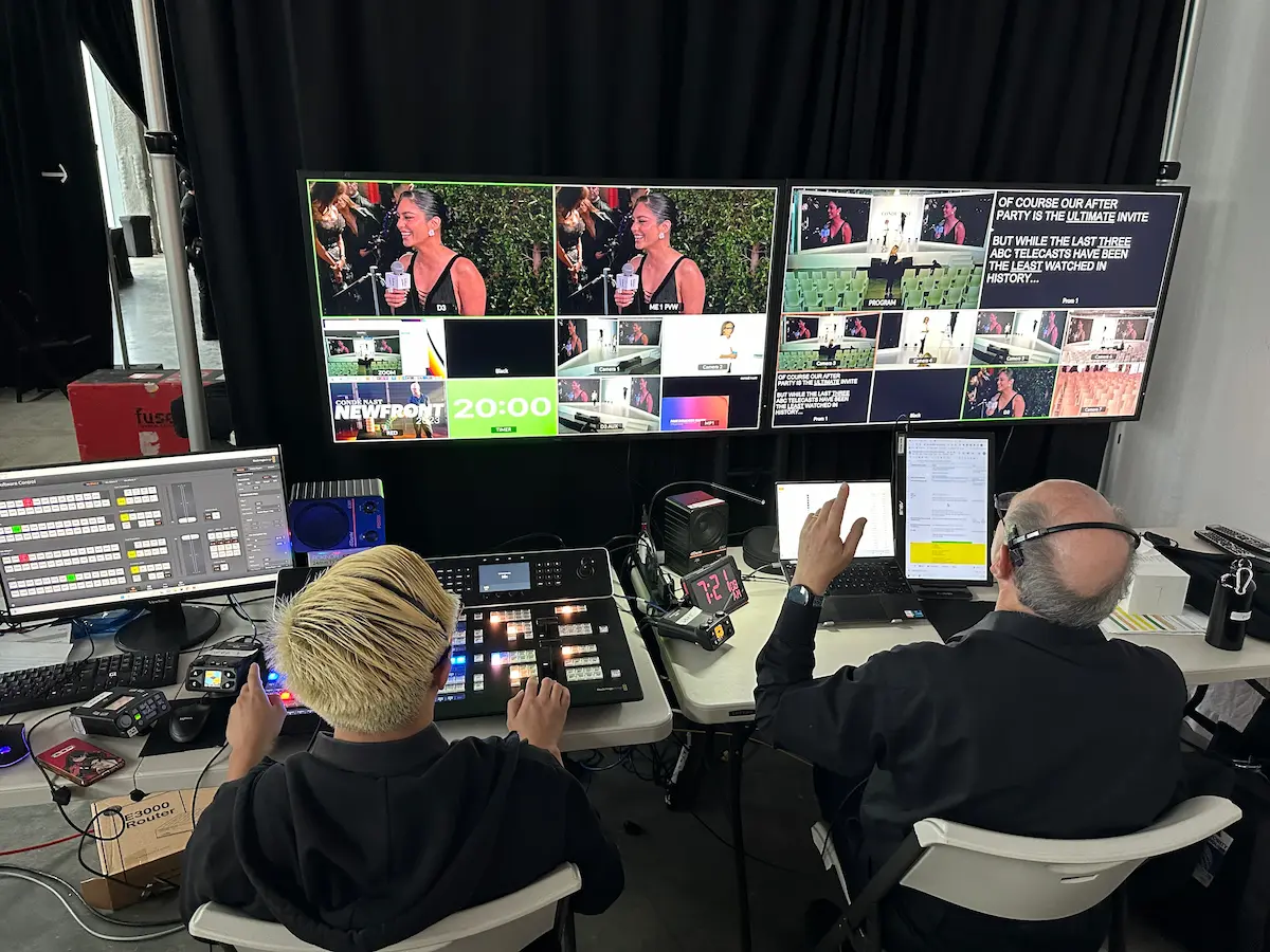 Conde Nast Temporary Control Room