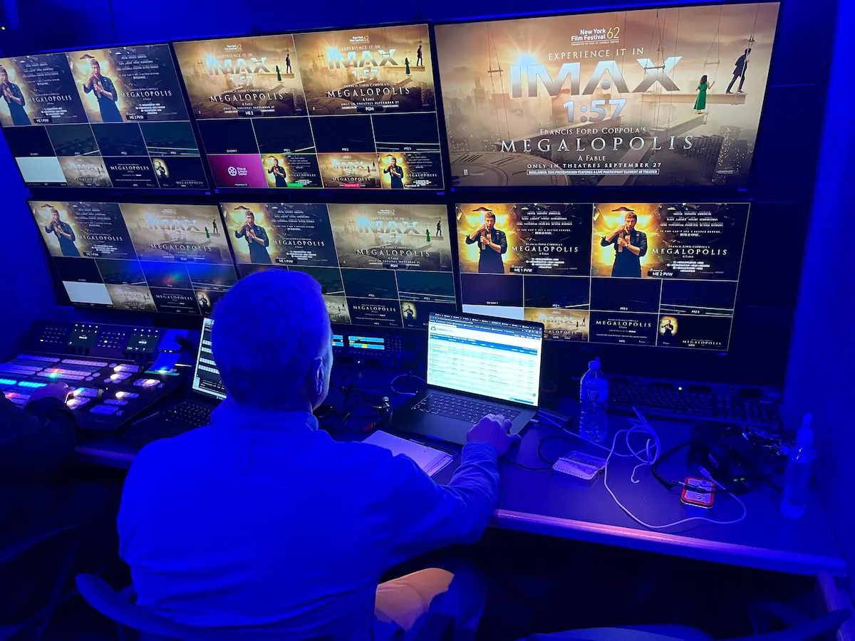 IMAX Control Room
