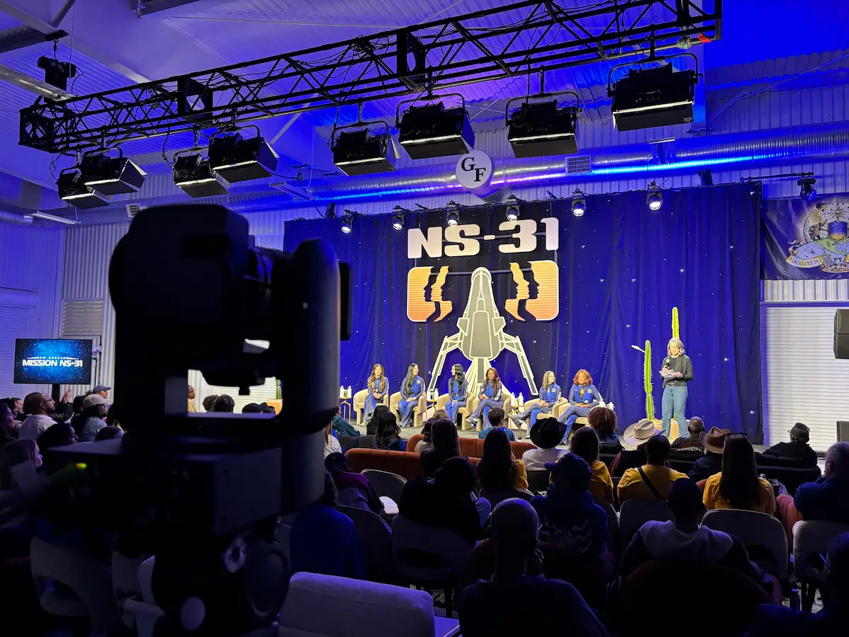 Blue Origin Press Room NS-21 Camera