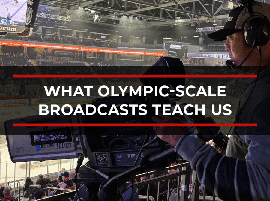 What Olympic-Scale Broadcasts Teach About Large-Scale Video Production Workflows