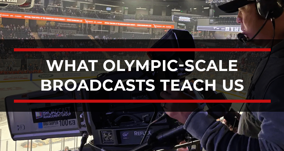 What Olympic-Scale Broadcasts Teach About Large-Scale Video Production Workflows