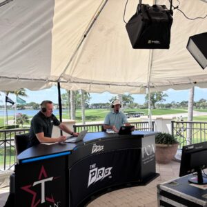 the pro tour desk with talent