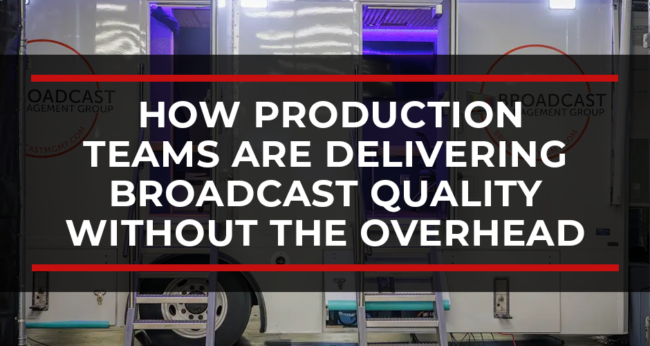 The Flypack Advantage: How Production Teams Are Delivering Broadcast Quality Without the Overhead