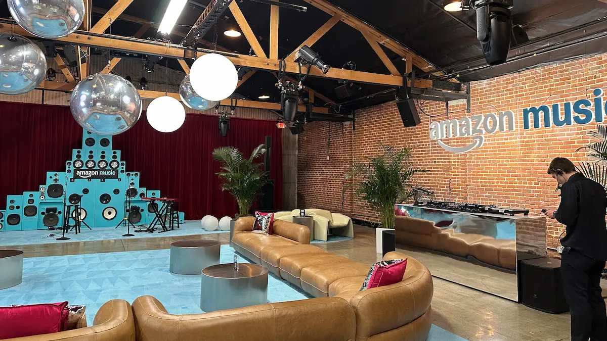 Music Stage at Amazon Obsessed