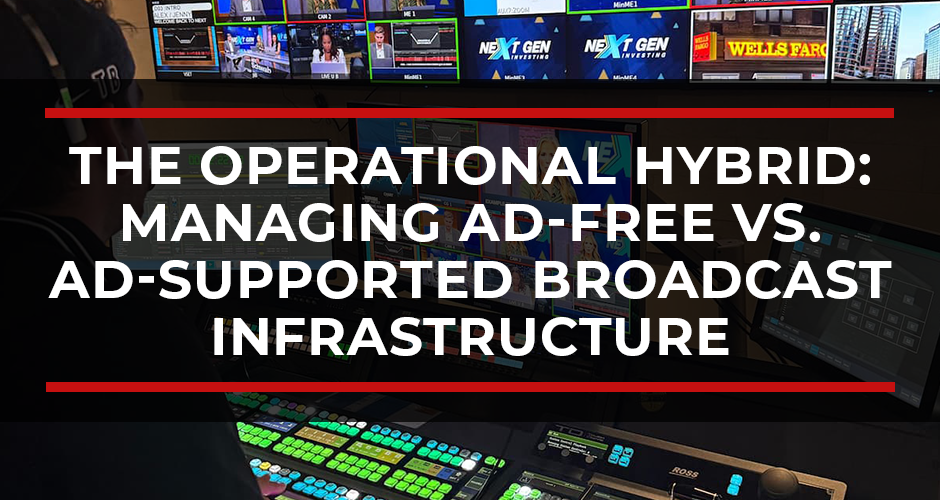 The Operational Hybrid: Managing Ad-Free vs. Ad-Supported Broadcast Infrastructure