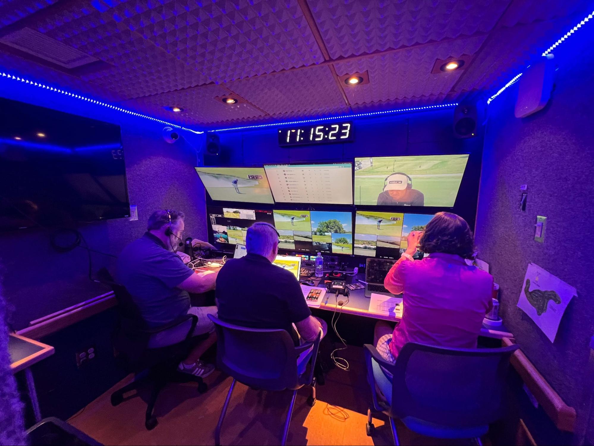 Pro Tour control room Pro Tour control room