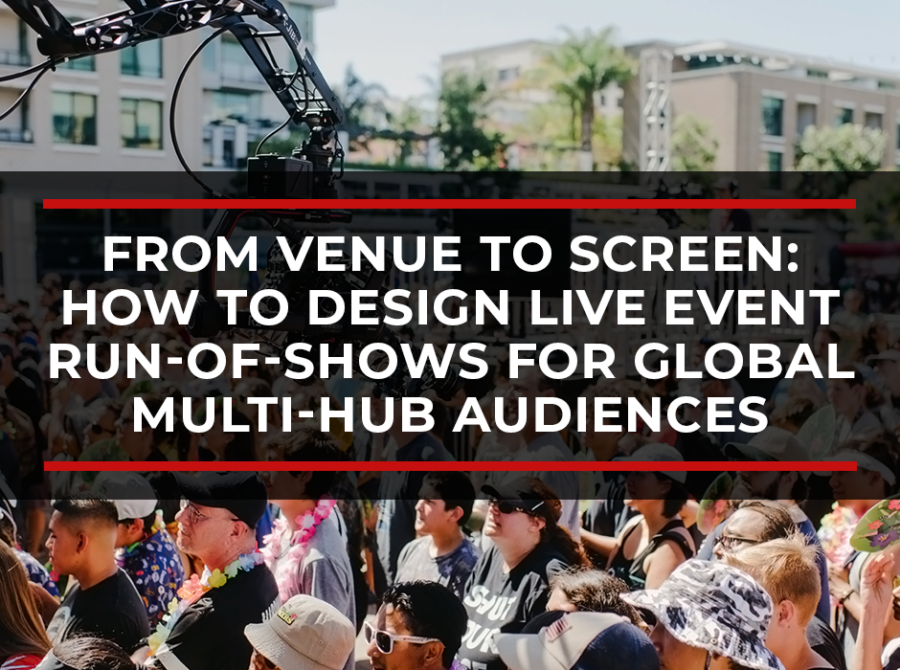 From Venue to Screen: How to Design Live Event Run-of-Shows for Global Multi-Hub Audiences