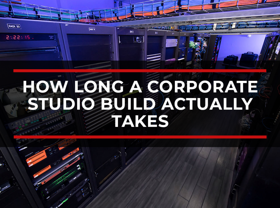 How Long a Corporate Studio Build Actually Takes