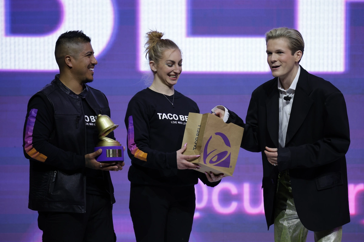 taco bell award presentation